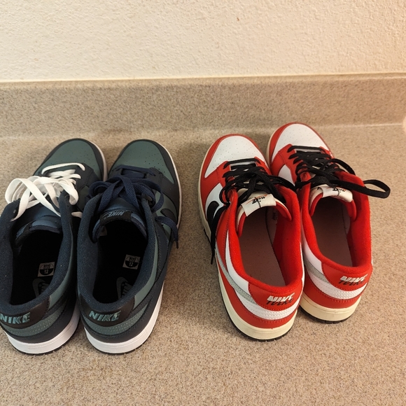 Chicago and Navy Blue Nike Dunk size 12 - Picture 6 of 6